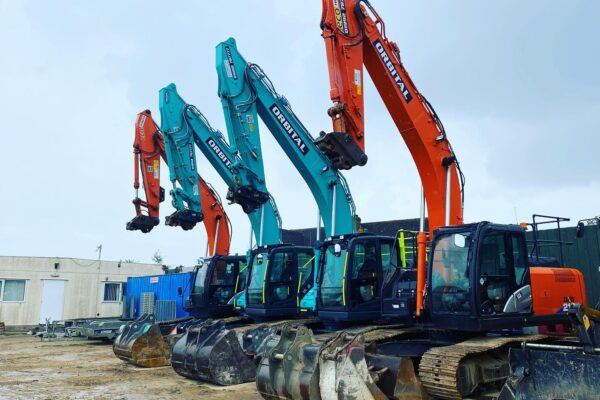 Orbital Equipment | Digger Hire | Mini Digger Hire | Excavator Hire