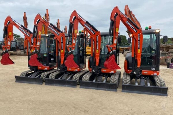 Orbital Equipment | Digger Hire | Mini Digger Hire | Excavator Hire