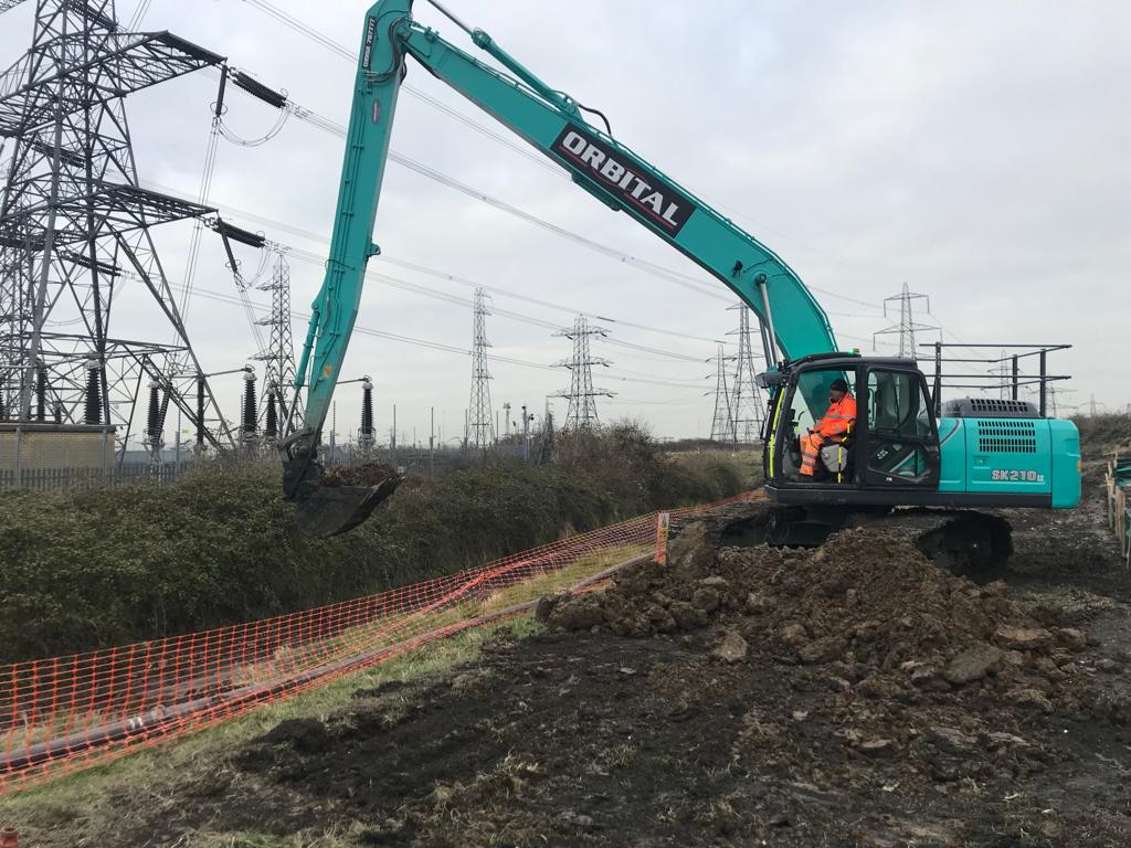 Orbital Equipment | Digger Hire | Mini Digger Hire | Excavator Hire