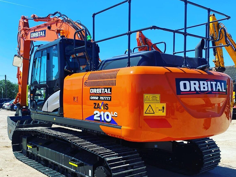 Orbital Equipment | Digger Hire | Mini Digger Hire | Excavator Hire